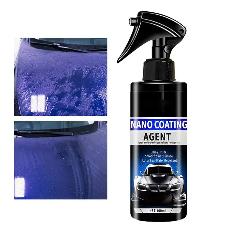 

Ceramic Spray Coating For Cars 100ml Auto Scratch Remover Agent All-Purpose Ceramic Coating Cleaners For Glass Windshield Motorc