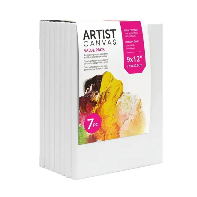 Studio Stretched Canvas 9-Inch 4