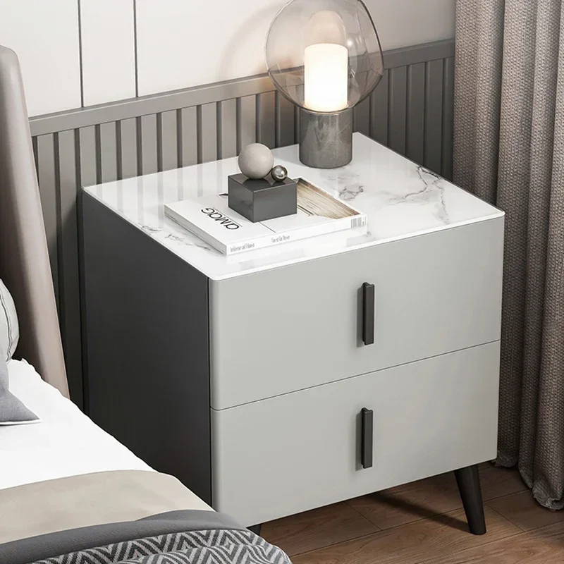 

Side Bedroom Nightstands Dressers Living Room Luxury Nordic Bedside Table Drawer Organizer Tables De Nuit Home Furniture FY25XP