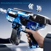 Children High Pressure Electric Water Gun Summer Outdoor Beach Pool Party Fight Game Toys for Kids Automatic Burst Watergun Gift 4