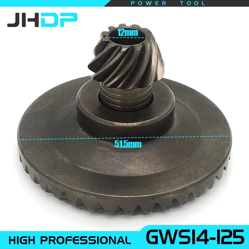 1SetGearBevelPinionUnitReplacementForBoschGWS14125GWS9125