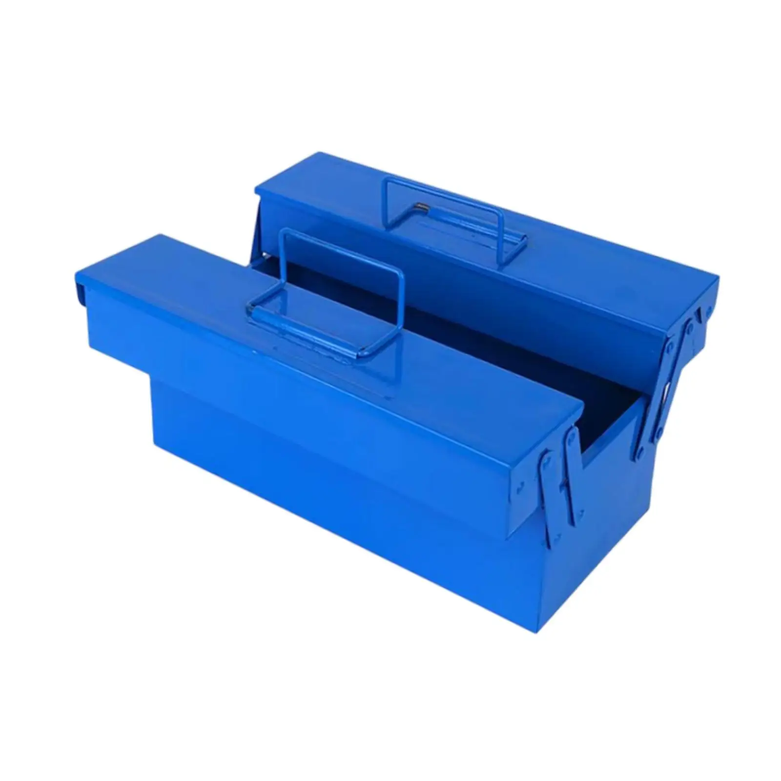 Metal Tool Box with Double Handle Container for Easy Classification Multipurpose Professional Suitcase Household Tool Organizer Metal Tool Box with Double Handle Container for Easy Classification Multipurpose Professional Suitcase Household Tool Organizer