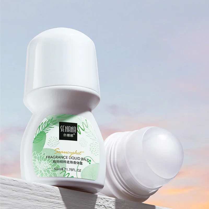 1Pcs Deodorant Reduce Sweat Remove Women Fragrance Men Smooth Dry Perfumes Ball Body Lotion