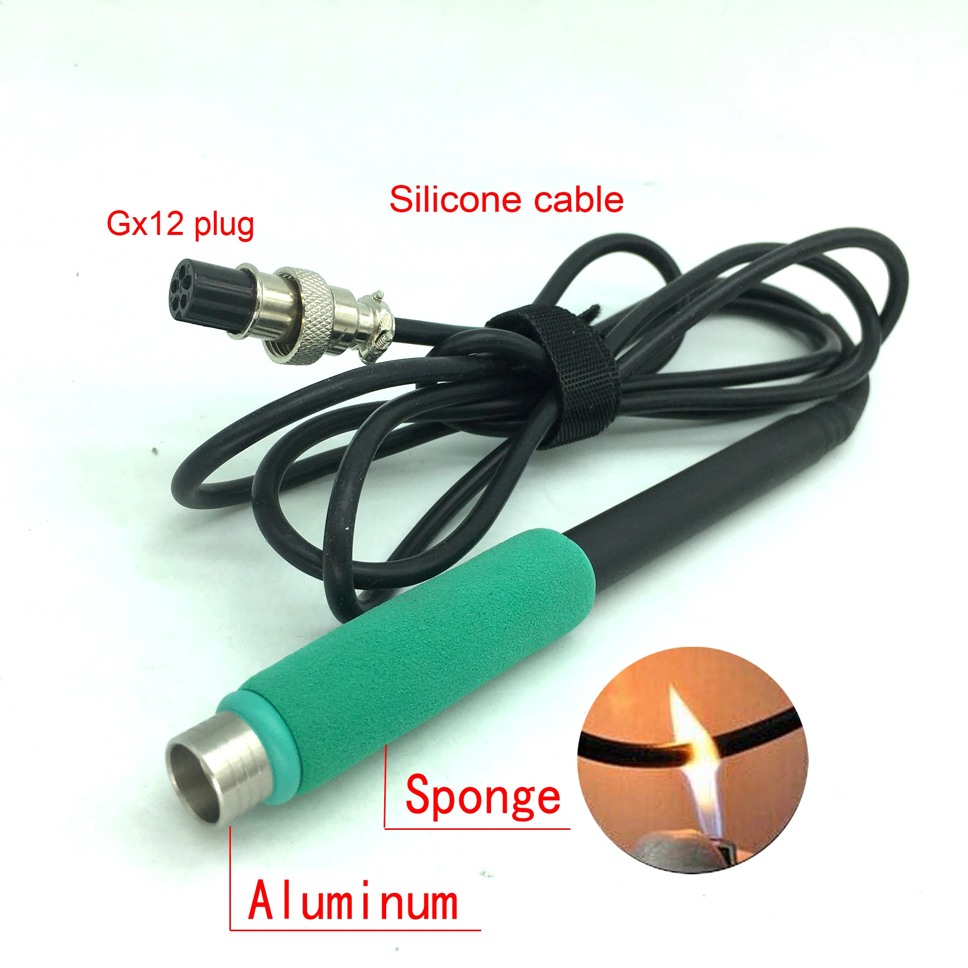 12mmGX125PinAviationplugSolderingIronHandleC245Replacement