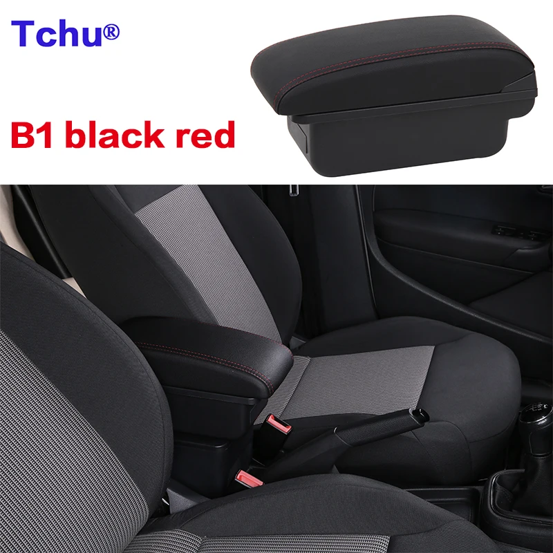 For Renault Clio 4 Armrest Box Renault Captur Clio 3 III IV Accessories Storage Box USB Multifunction clio4 clio3 Armrest box car pedals Interior Parts