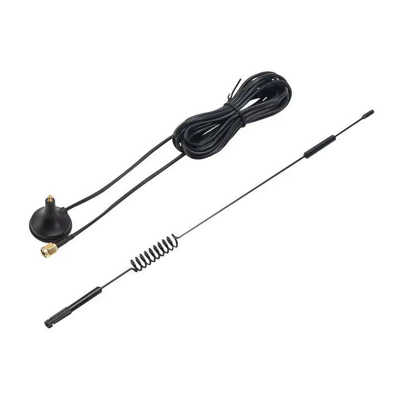

Car Radio Antenna Suction Cup Base SMA Connector 4G Antenna Car Audio & Video Antennas Multifunctional Mobile Signal Booster For