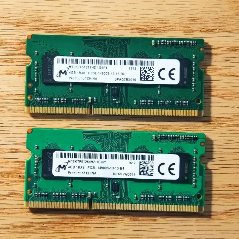 Memória Micron-ram para Laptop Ddr3 4gb 1866mhz Pc3l14900s-13-13-b4 Pc3l-14900s-13-13-b4 1.35v 1pc - Imagem 4