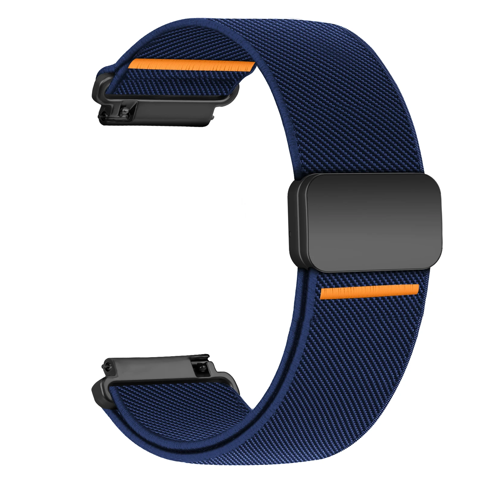 Magnetic Nylon Watch Band Bracelet, 20mm/22mm