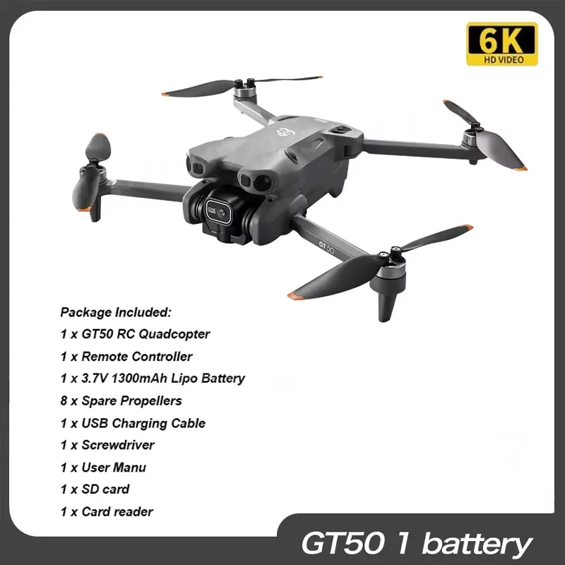ตัวเลือกสินค้า โดรนเกมมิ่ง 8K กล้องคู่ ระบบ GPS ควบคุมง่าย พับเก็บได้