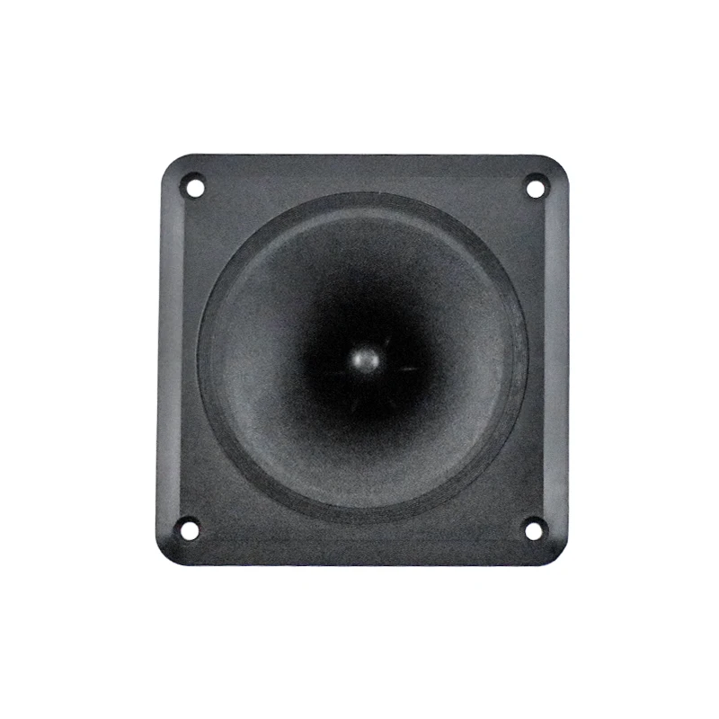 4 inch 110*110mm Square Horn Tweeter Stage Speaker Piezoelectric Ceramic High Power Speaker accessories 2.2k-27khz 2PCS tweeter treble audio speakers speaker repair parts