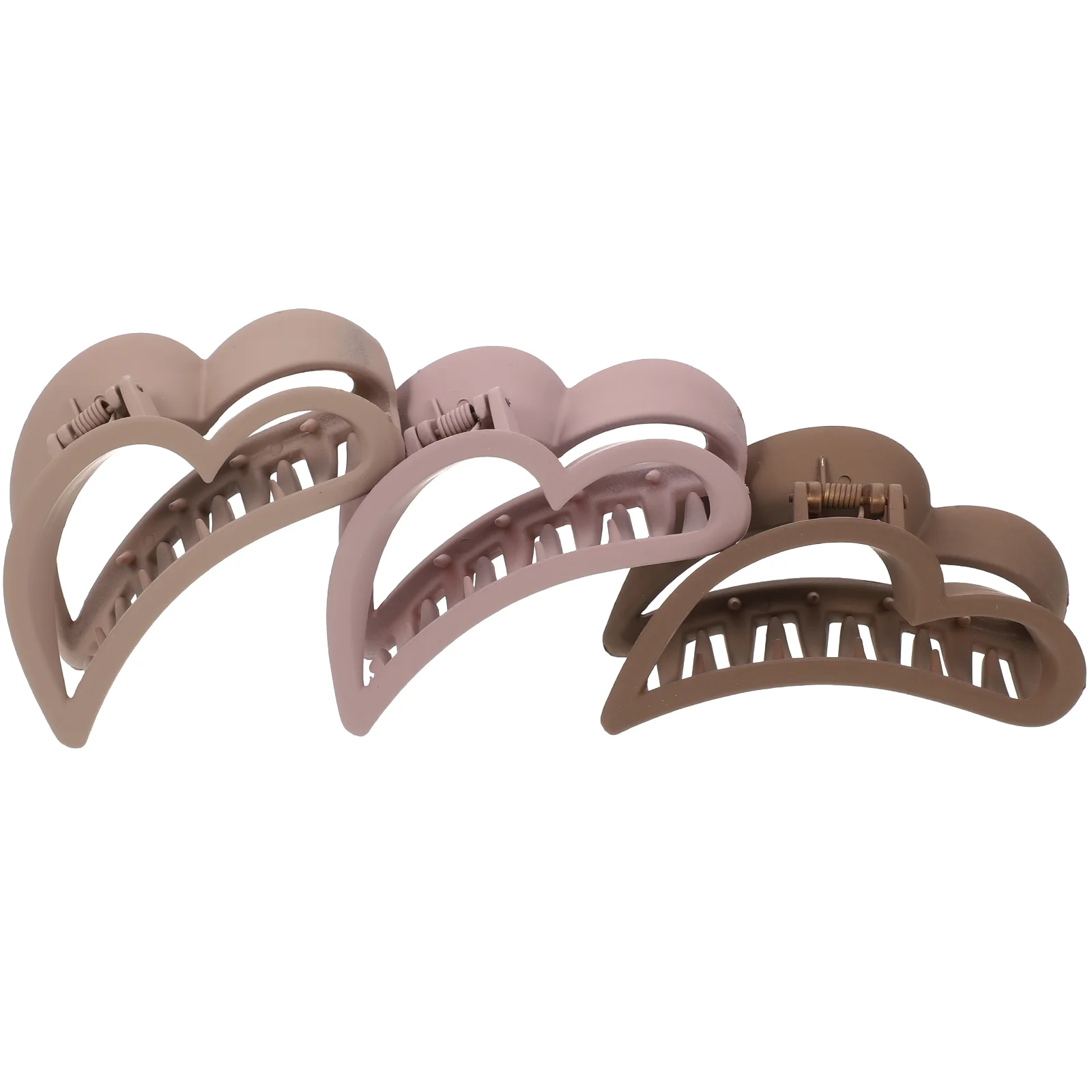 

Neutral Hair Clips Large Claw Grip for Long Clamp Holder Women's Barrettes Girls