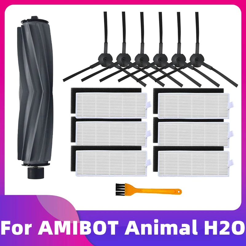 Adatto per accessori robot spazzatrici MAMNV ZCWA BR150/BR151, filtro in tessuto spazzola laterale