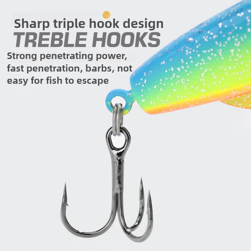 Cold Water Deep Diving VIB Lure 18g 28g Winter Fishing Freeze