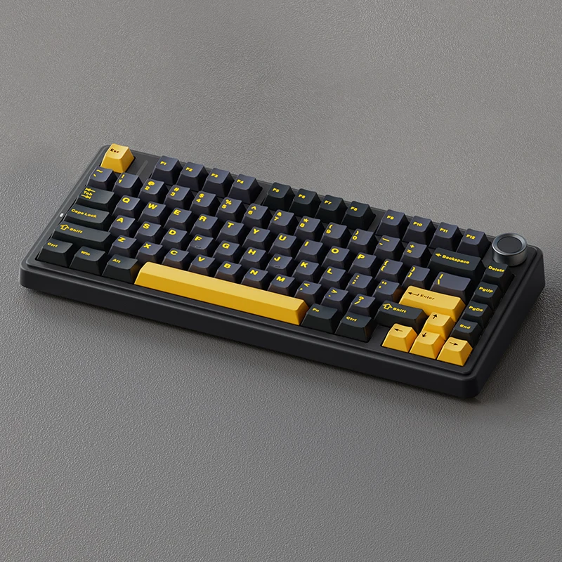 Rgb Led Luz sem Fio pc Personalizado Bluetooth 2.4g Tipo-c com Fio Gaming Interruptor Mecânico 75 Teclado 82 Chaves Personalizado Original Aula-f75 - Imagem 6