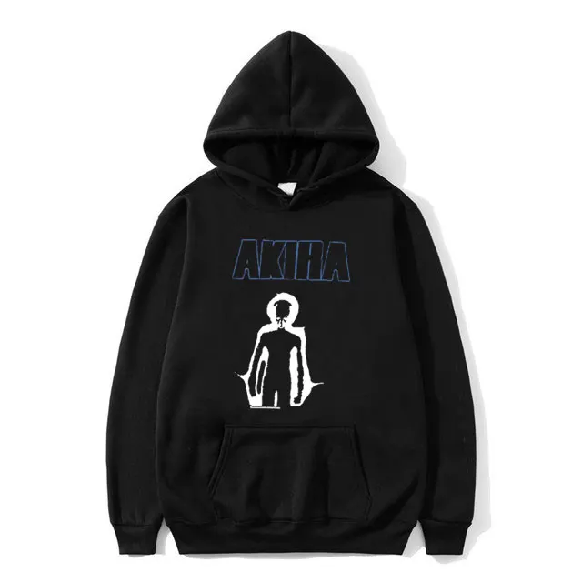 

Japanese Anime Neo Tokyo Akira Graphic Hoodie Movie Science Fiction Manga Shotaro Kaneda Print Sweatshirt Unisex Casual Hoodies