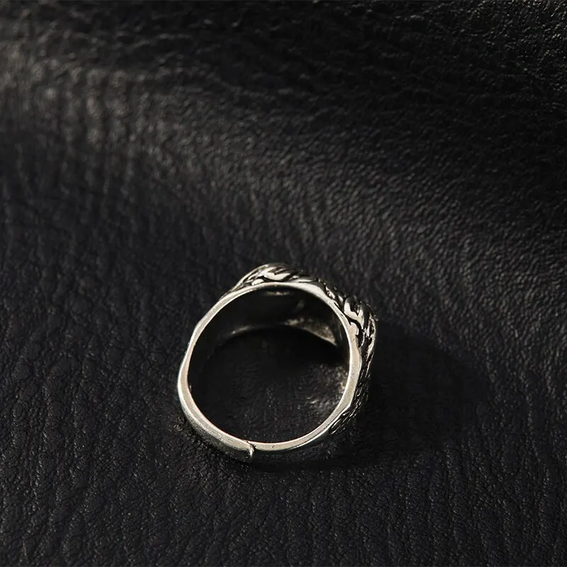 1pcs Vintage Rings For Men And Women Simple Hip Hop Style Adjustable Owl With Blue Resin Eyes Holiday Jewelry ring set gold color rings couples rings stainless steel ring tibetan silver rings signet ring finger watch ring finger ring gold color ring chain ring half face ring amethyst zirconia ring silver ring opening ring fidget spinner ring sparkling heart ring tungsten ring adjustable rings zircon crystal ring wedding rings moissanite diamond ring color change ring wedding ring ceramic ring animal ring