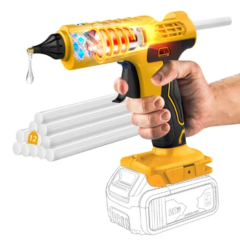 100W Cordless Hot Glue Gun 1