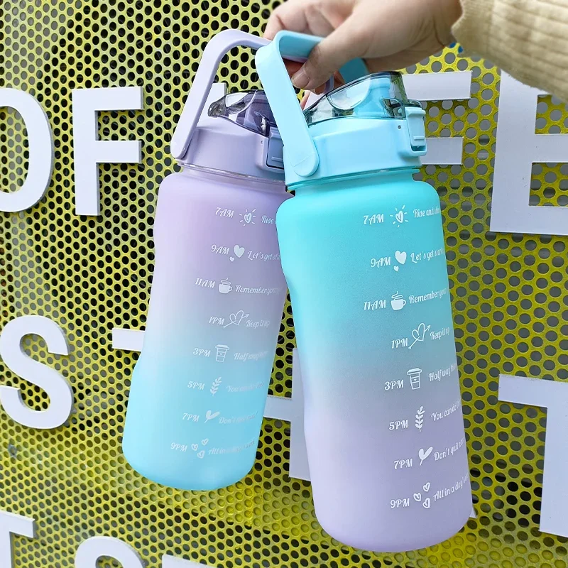 Water Bottle Motivational Drinking Sports Water With Time Marker Stickers Portable Reusable Plastic For water bottle,sports water bottle,sports bottle,plastic water bottle