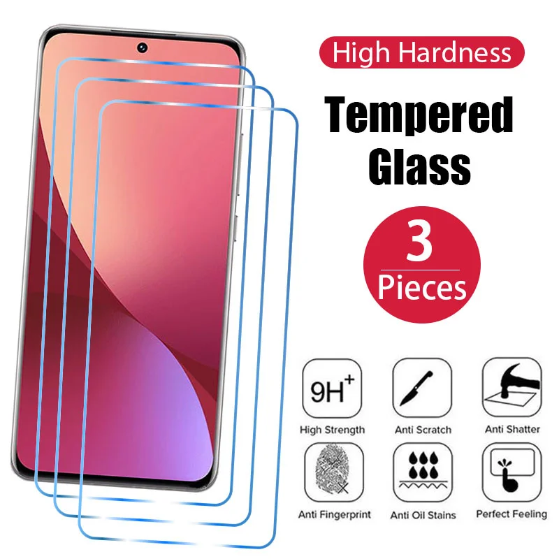 

Защитное стекло для экрана Xiaomi Poco X4 X3 M4 M3 F2 Pro F3 GT, 3 шт.