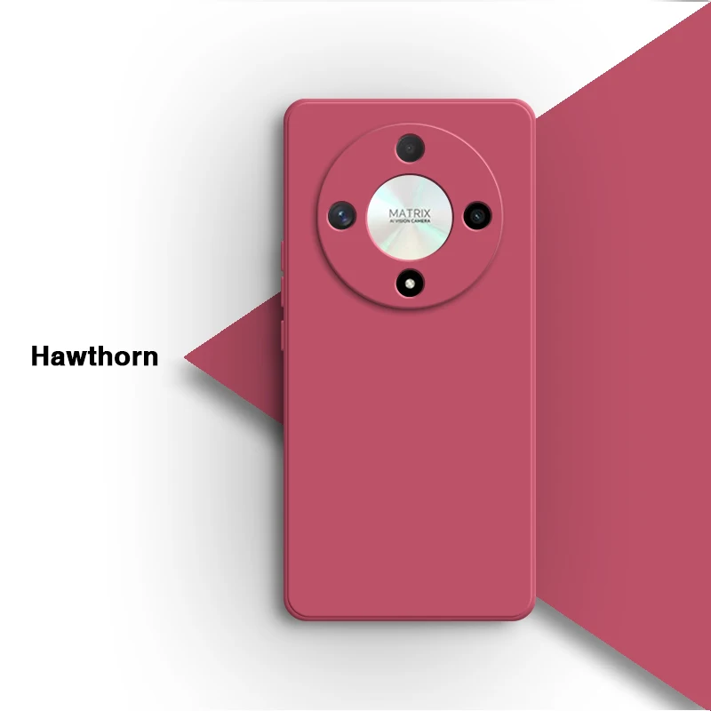 Minimalist Liquid Silicone Phone Case - Soft Square Design with Enhanced Protection