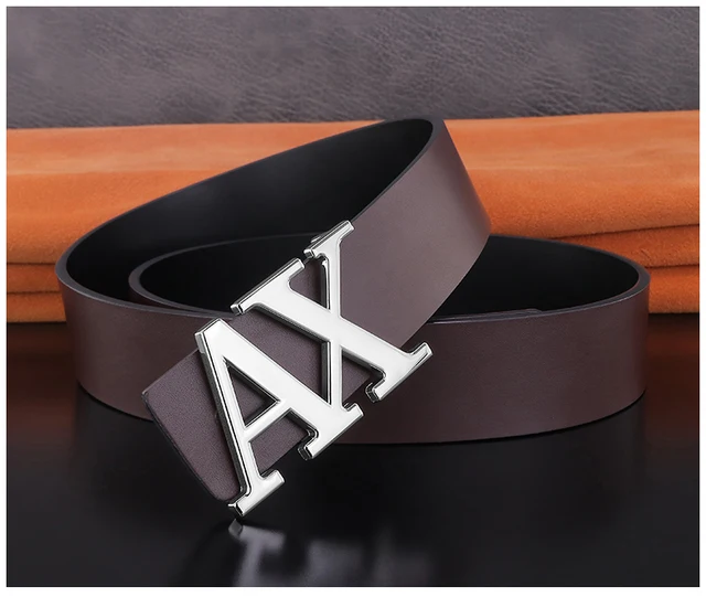 Designer Genuine Leather Belt With Fashion Buckle 18 Styles From