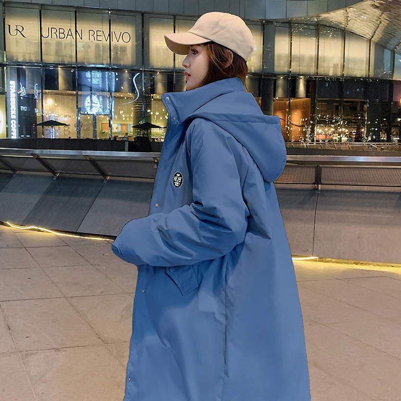 Bread Coat down Cotton Clothing Cotton Coat Women's Winter Coat Mid-Length Thick Cotton Jacket New Fashion