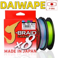 DAIWAPE 500M Japan PE Line Color Green PE Fishing Line Sub-line Sea Fishing Boat Fishing Strong Tension 1