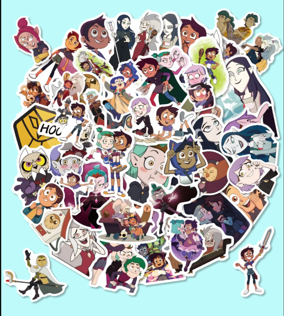 The Owl House Characters Sticker Sheet 