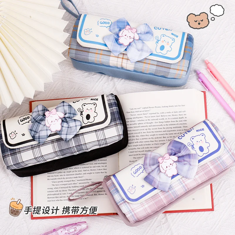 Multifunctional Beautiful Lace Love Style Pencil Box for Girls - China  Pencil Case, Pencil Bag