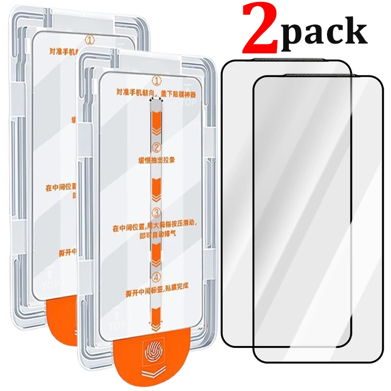 Premium HD Tempered Glass Screen Protector with Easy Installation Kit