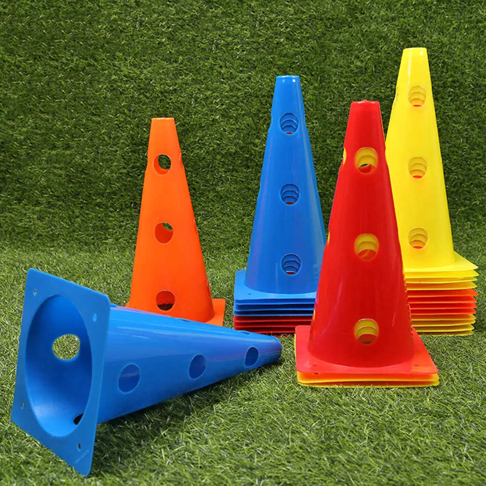 5Pcs Football Training Cones Football Training Pole Plastic Agility Cones Traffic Sign Cone Barrier I.694623007 - View #9
