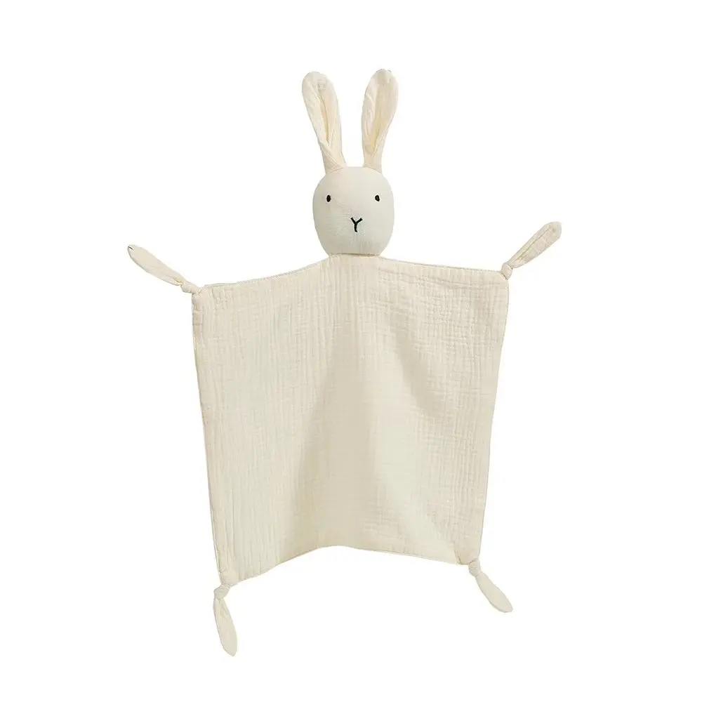 Baby Cotton Muslin Comforter Blanket Newborn Sleeping Dolls Kids Fashion Sleep Toy