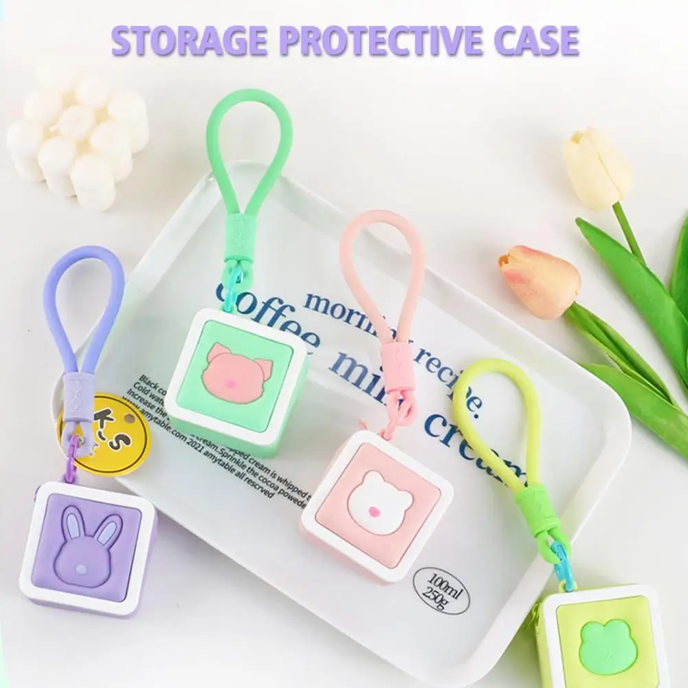 

Silicone Protective Case for MIXI Mitenemi Mamori Gps Walkie-talkie Storage Box Protective Cover Zipper Design Full Coverag H4G4
