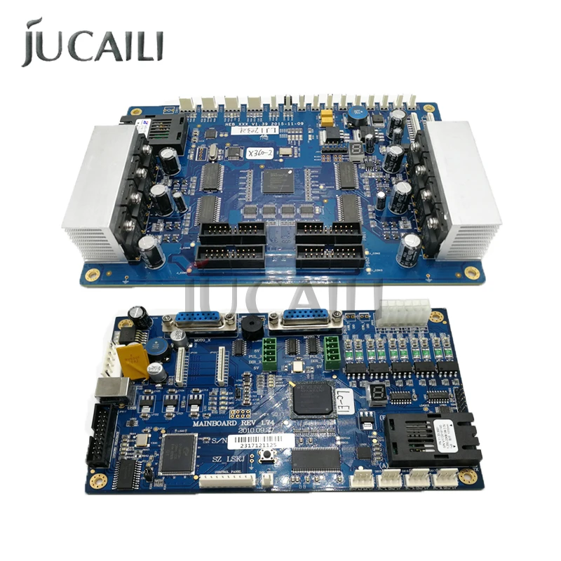 Двойная головка Jucaili Hoson для принтера Galaxy DX5, материнская плата для Epson DX5, печатающая головка Leopard Galaxy, комплект пластин