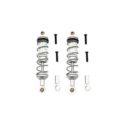 4pcs Metal Upgrade Spring Shock Absorbers for High - Speed 1:16 RC Car (9522 - 20 - Silver)