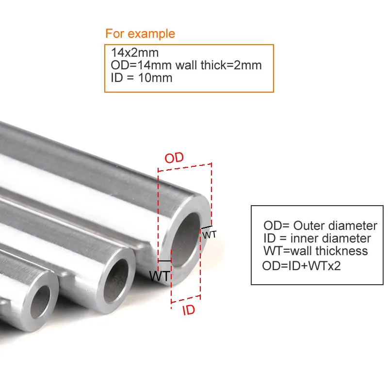 TA2 Industrial pure titanium tube pipe Outer diameter 6-25mm Car exhaust modified titanium tube Custom cutting images - 6