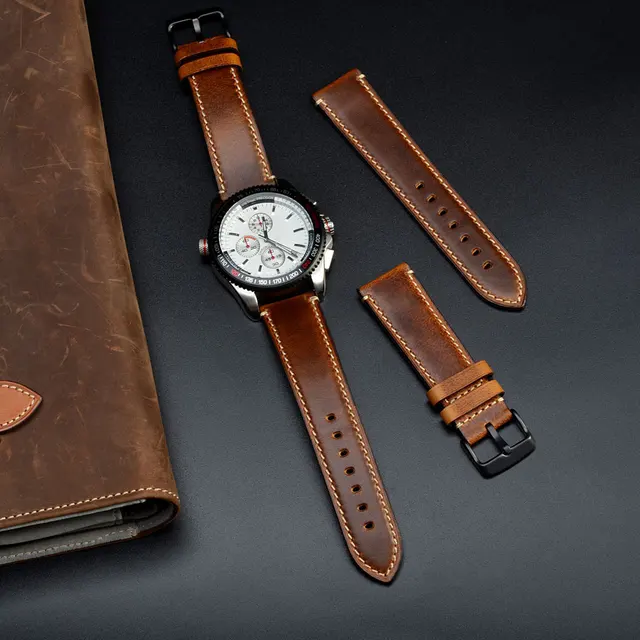 Cinturino In Gomma Compatibile Con Orologio Tag Heuer GRAND - Foto 9