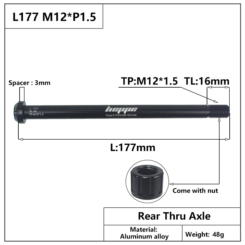 L177 M12x1.5 TL16