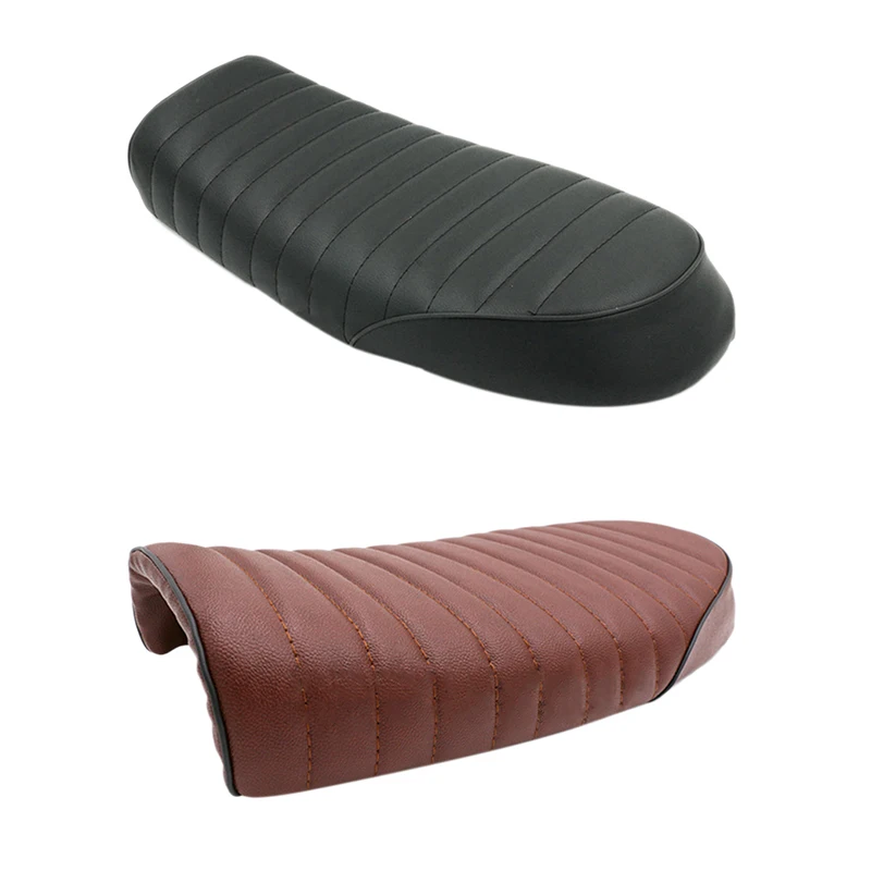 Motorcycle Cafe Racer Seat Saddle Flat Pan Vintage Retro Seats For Honda CG125 CB200 CB350 CL350 CB400 |