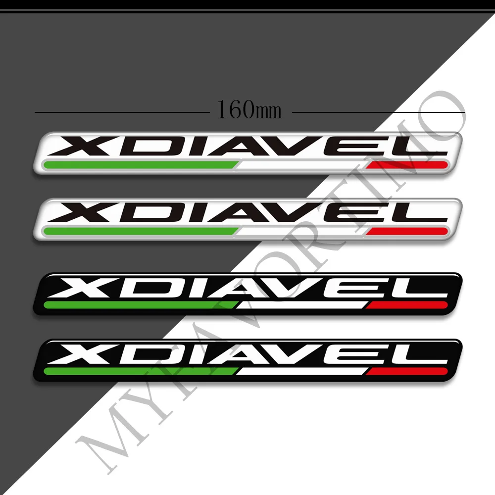 For Ducati XDiavel S X Diavel Motorcycle Stickers Tank Pad Gas Fuel Oil Kit Knee Fairing Fender Protector Decals