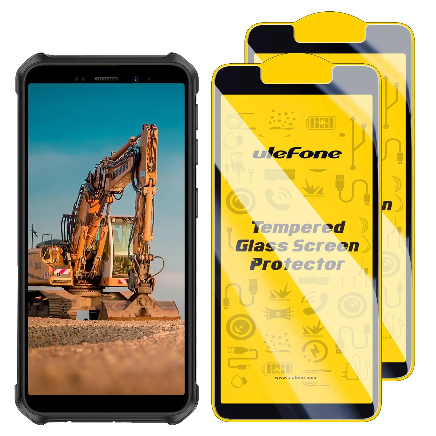 Premium 2-Pack HD Anti-Fingerprint Tempered Glass Screen Protector
