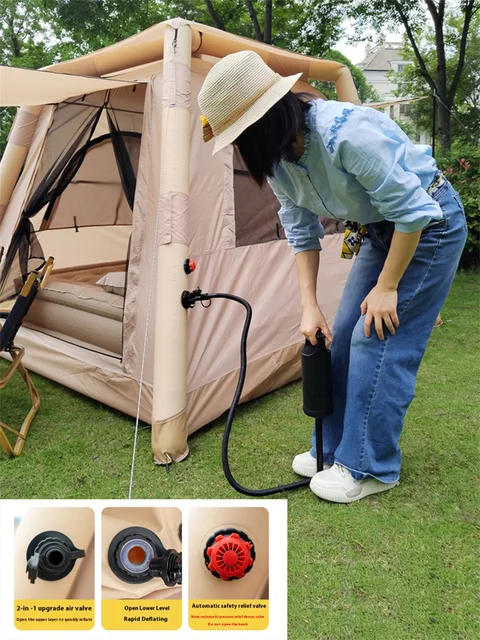Large Inflatable Family Camping Tent 5