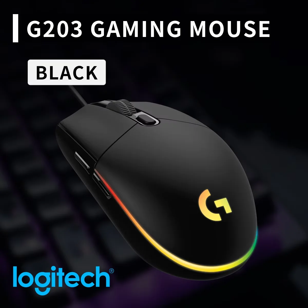 Logitech G203/G102/G402 Gaming-Mäuse mit 25G-Beschleunigung und 200 IPS Tracking-Geschwindigkeit ermöglichen Ihnen, sich mit FPS- und MOBA-Spielen zu befriedigen.