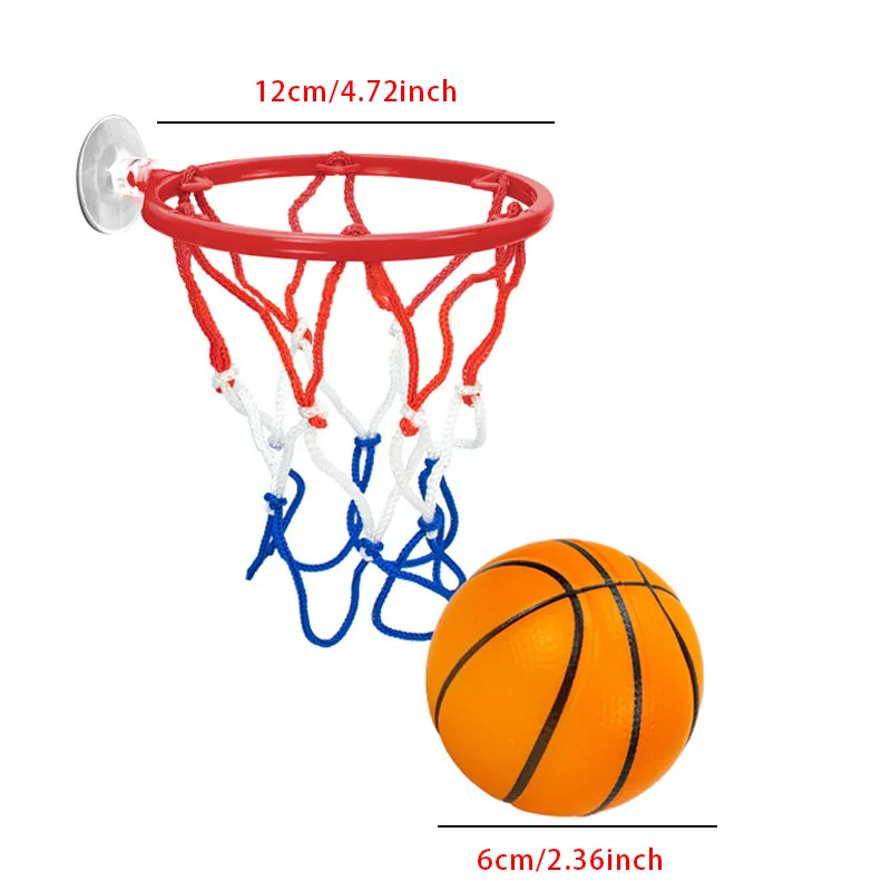 Mini basketball frame indoor small basketball basket hanging wall style non perforated children's home shooting frame 3