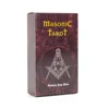Masonic Tarot Deck Cards Patricio Diaz Silva Esoteric Fortune Telling Tarot 78 Pcs Cards 10.3*6cm 6