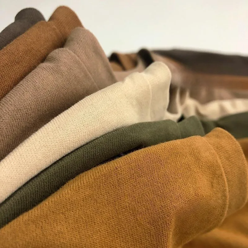 1-7Y الاطفال القطن قميص الصلبة الكرمل القهوة اللون الأطفال 2025 الخريف جديد بنين بنات القطن أنيق طويل الأكمام تي شيرت