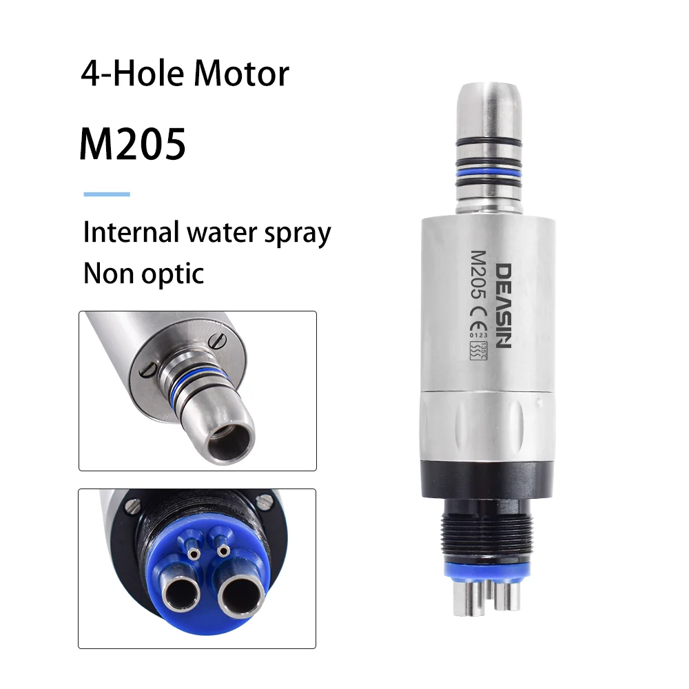Labor-Mikromotor für zahnmedizinischen Winkelstück und gerades Handstück, 4-Loch-Innenwasserspray, Luftmotor, Stuhleinheit