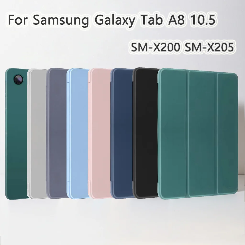 Case for Samsung Galaxy Tab A8 10.5-Inch 2022 (SM-X200/X205/X207), Slim Lightweight Stand Tablet Cover with Auto Wake/Sleep