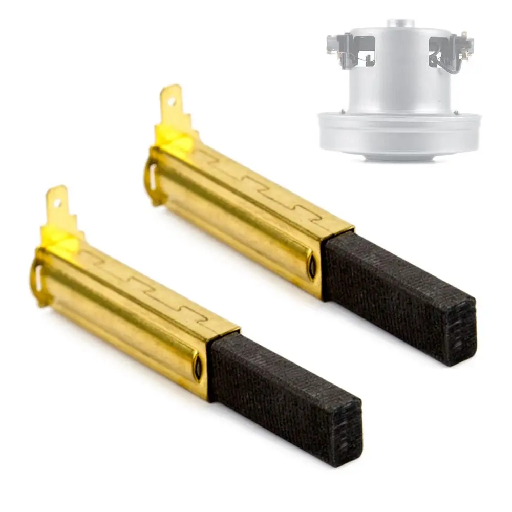 전기 진공 청소기 모터 카본 브러시 교체, 흡입기 모터 카본 브러시 홀더, 6.3x11x30mm, 2 개