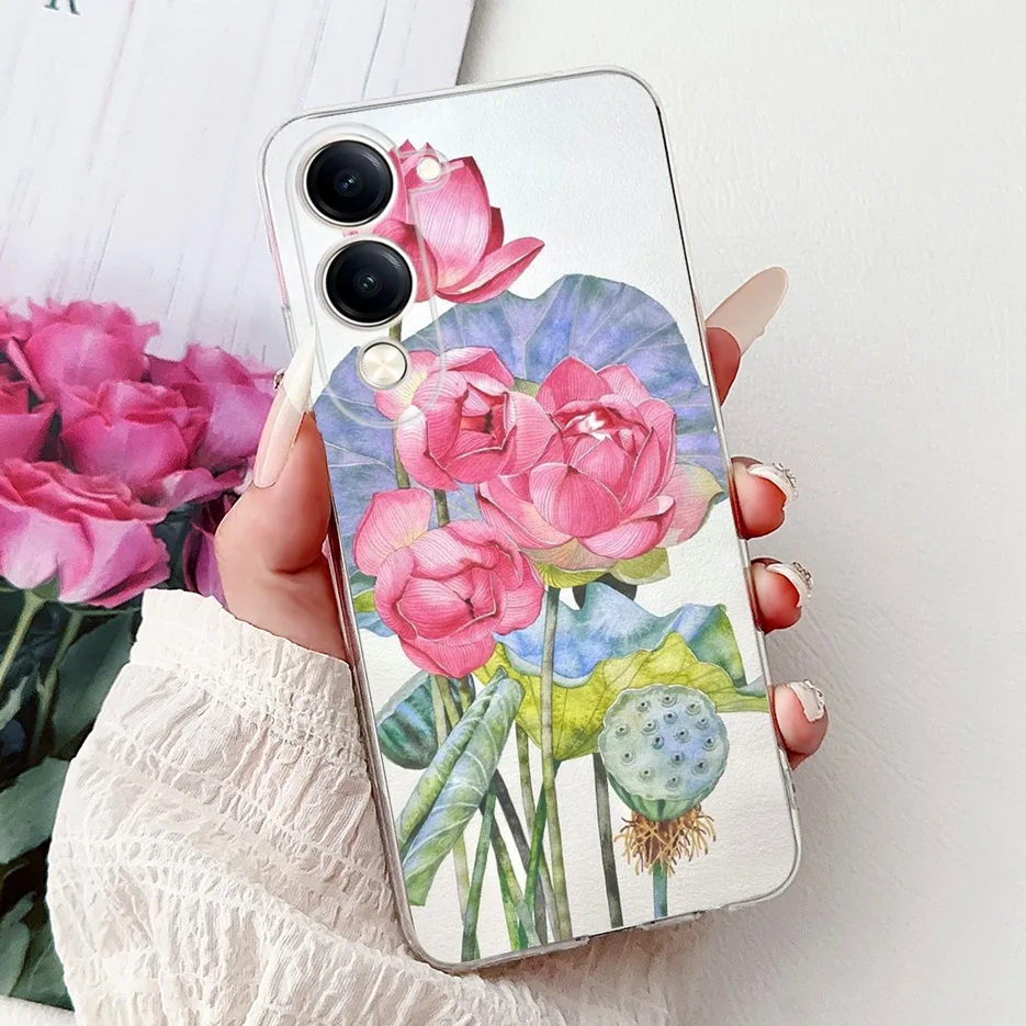 Cute Cat White Lion King Painted Soft Slim Phone Case